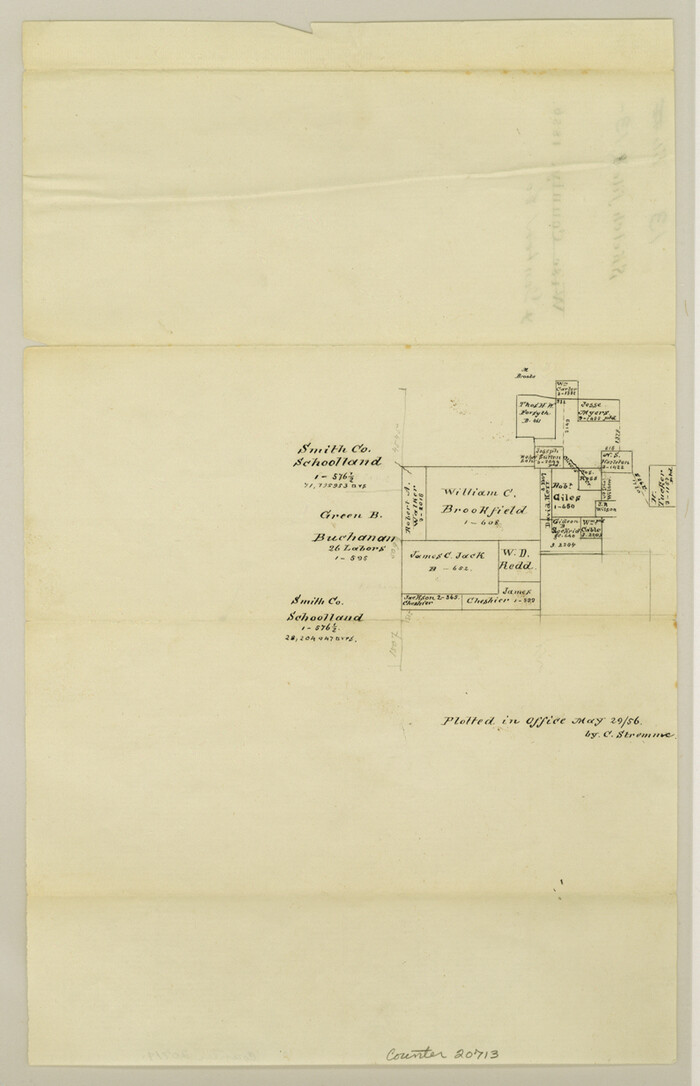 20713, Denton County Sketch File 13, General Map Collection