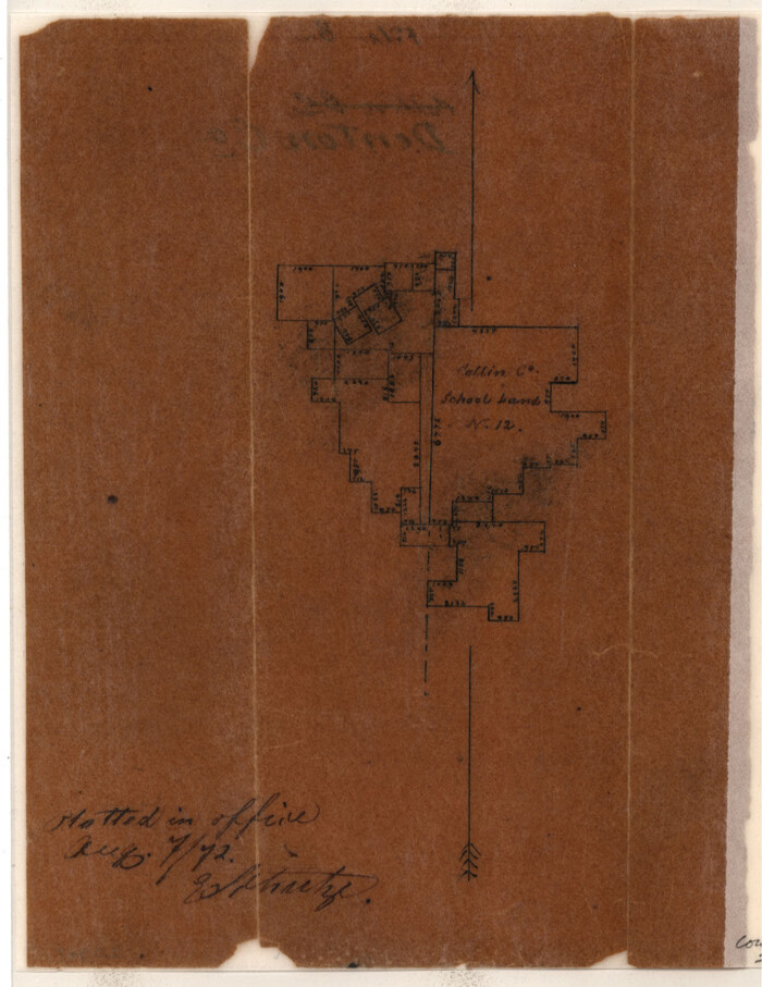 20746, Denton County Sketch File 22, General Map Collection