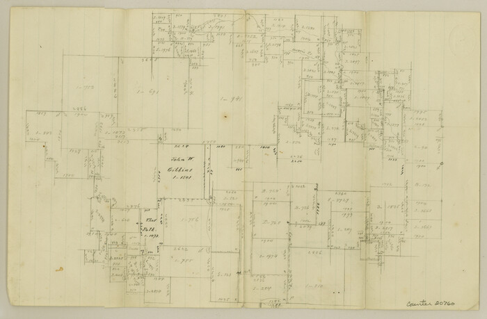 20760, Denton County Sketch File 33, General Map Collection