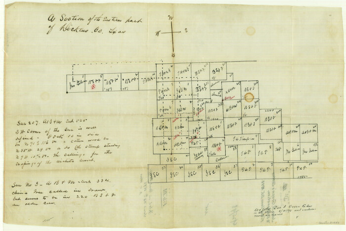 20833, Dickens County Sketch File D1, General Map Collection