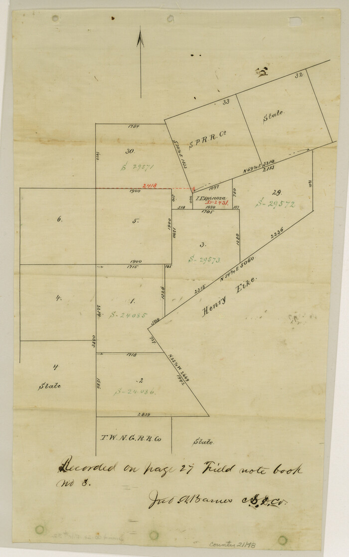 21148, Dimmit County Sketch File 32, General Map Collection