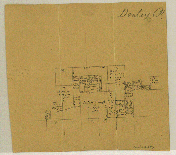 21256, Donley County Sketch File 21, General Map Collection