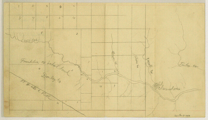 21258, Donley County Sketch File 23, General Map Collection