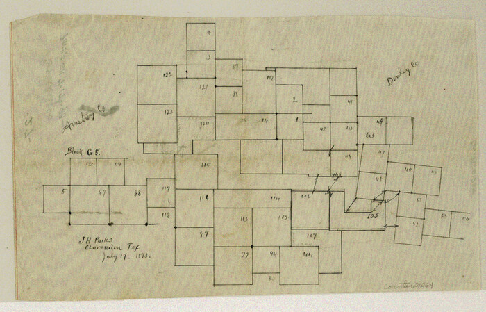 21264, Donley County Sketch File 27, General Map Collection