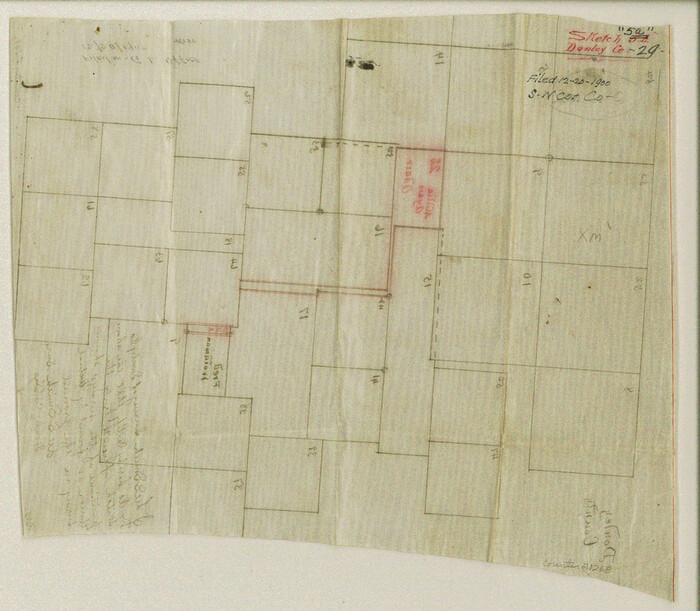 21268, Donley County Sketch File 5a, General Map Collection