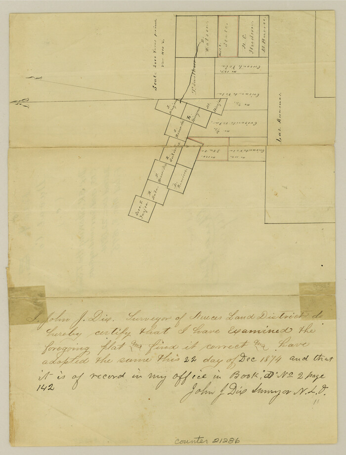 21286, Duval County Sketch File 4c1, General Map Collection