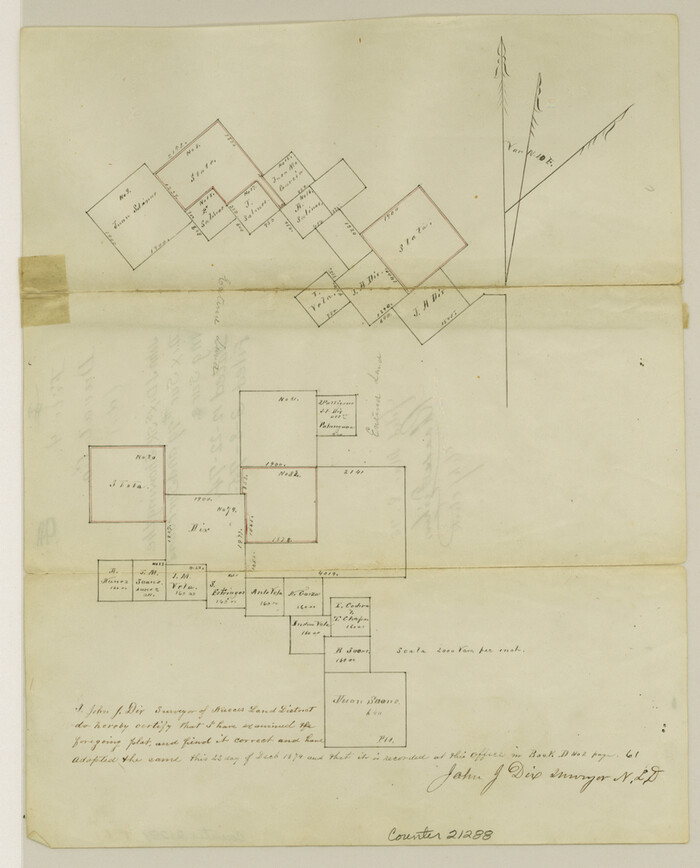 21288, Duval County Sketch File 4d, General Map Collection