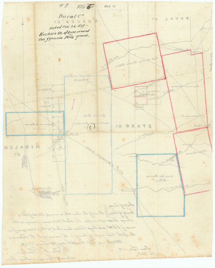 21296, Duval County Sketch File 8, General Map Collection