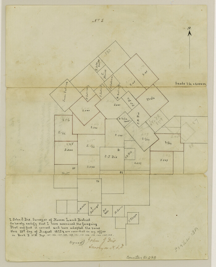 21298, Duval County Sketch File 8a, General Map Collection