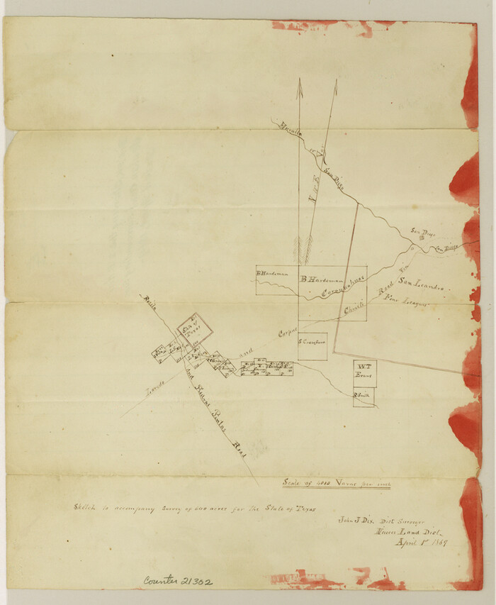 21302, Duval County Sketch File 8d, General Map Collection