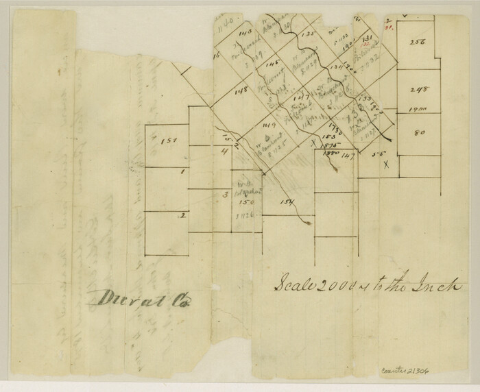 21306, Duval County Sketch File 13, General Map Collection