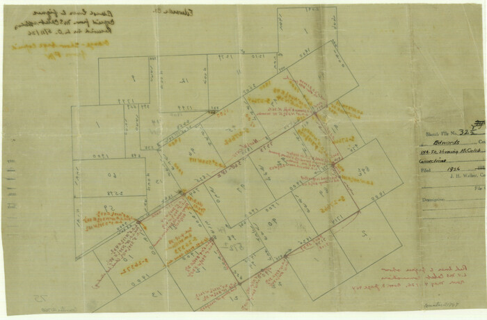21767, Edwards County Sketch File 32 1/2, General Map Collection