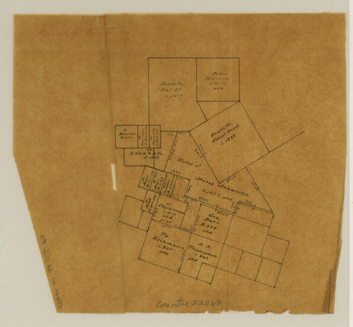 22267, Erath County Sketch File 7, General Map Collection