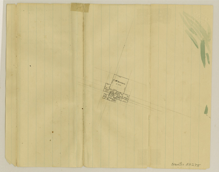 22275, Erath County Sketch File 10, General Map Collection