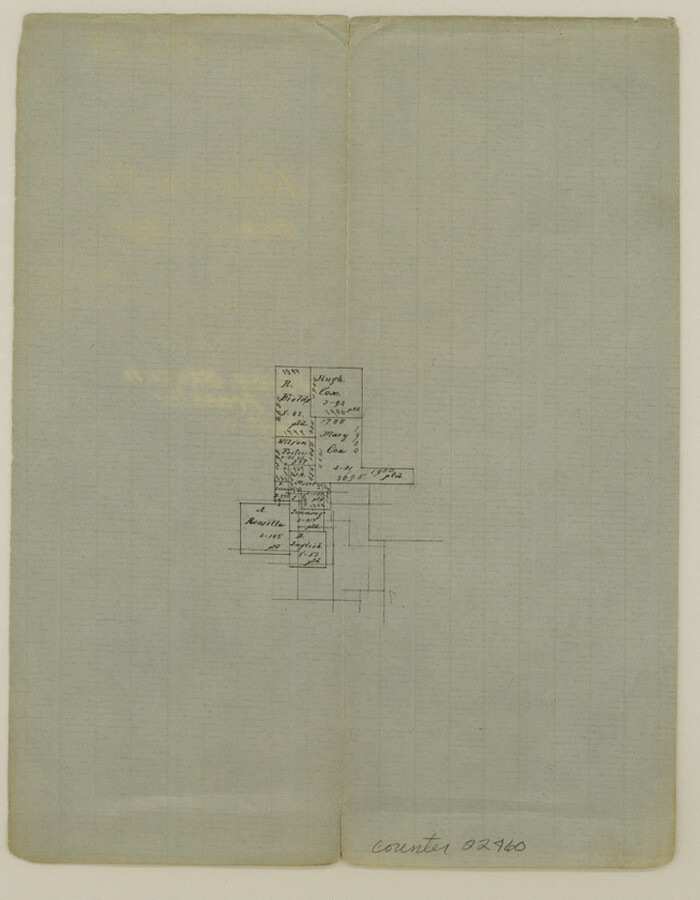 22460, Fannin County Sketch File 12, General Map Collection
