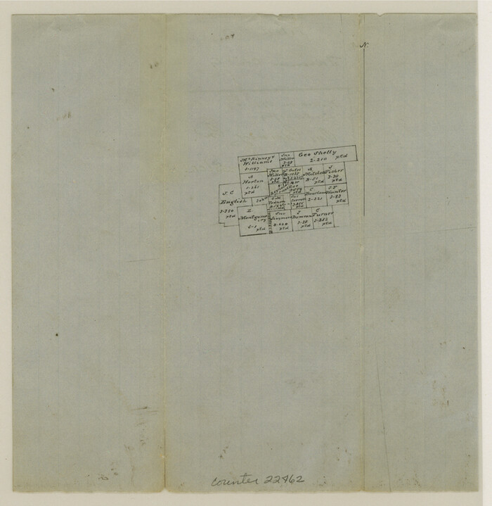 22462, Fannin County Sketch File 13, General Map Collection