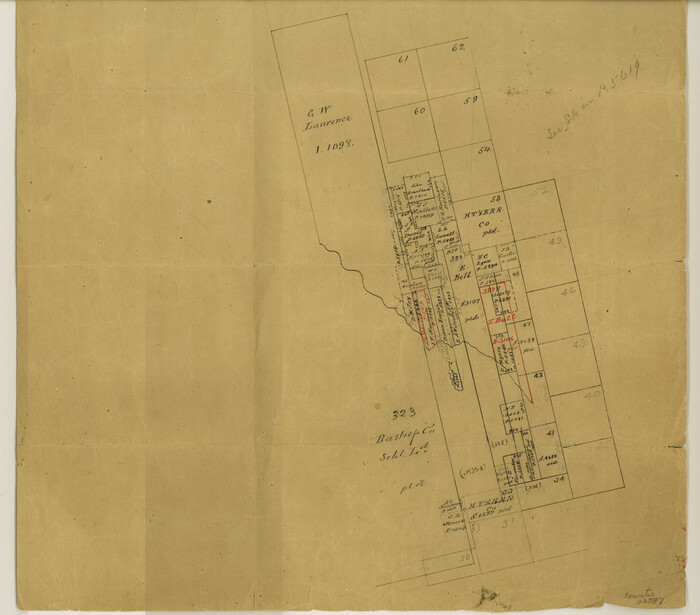 22587, Fisher County Sketch File 17, General Map Collection