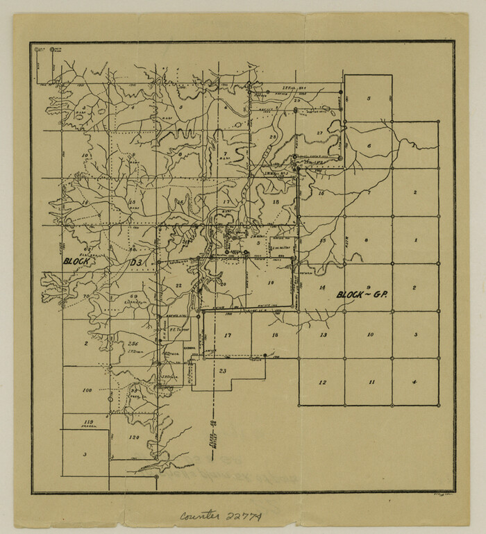 22774, Floyd County Sketch File 22, General Map Collection