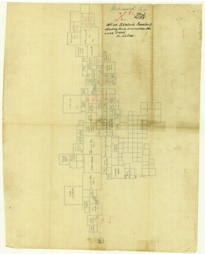 22800, Foard County Sketch File X1, General Map Collection