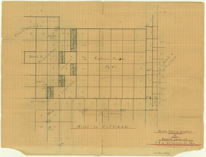 22856, Foard County Sketch File 26, General Map Collection