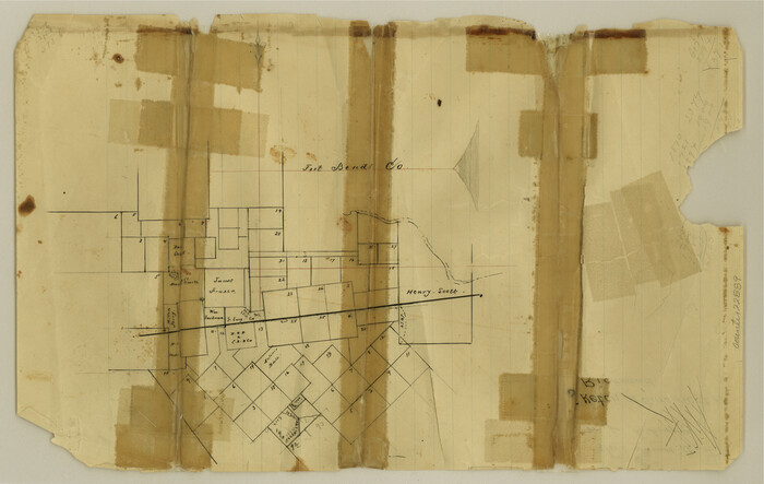 22889, Fort Bend County Sketch File 5, General Map Collection