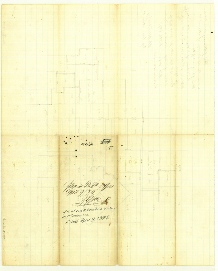 24137, Gillespie County Sketch File 4a, General Map Collection