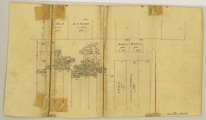 24139, Gillespie County Sketch File 6, General Map Collection