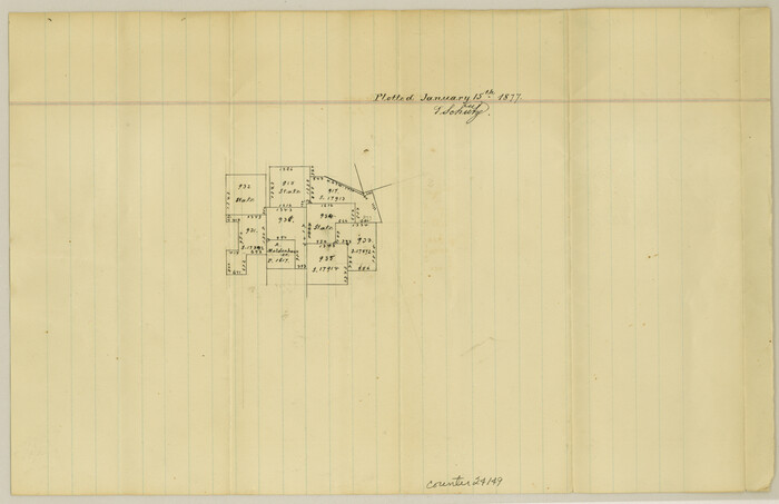 24149, Gillespie County Sketch File 11, General Map Collection