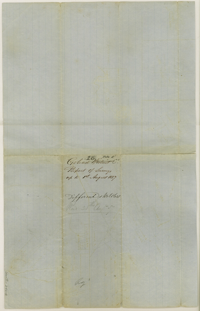 24218, Goliad County Sketch File 5, General Map Collection
