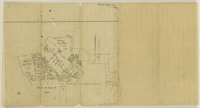 24245, Goliad County Sketch File 15, General Map Collection