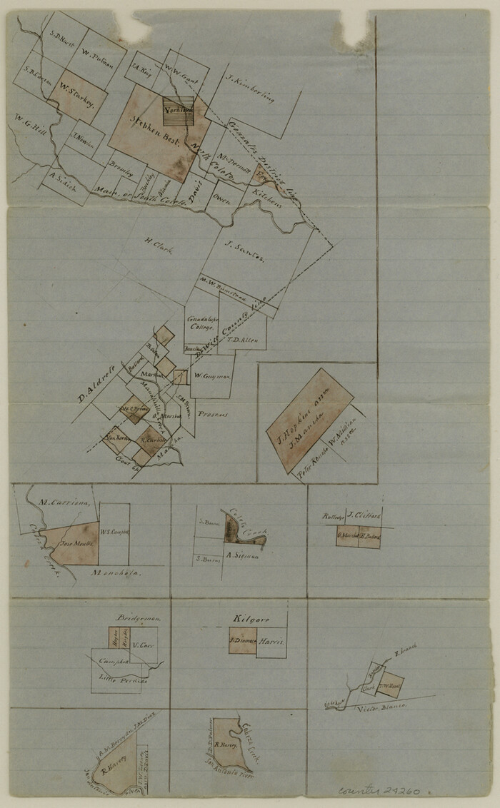 24260, Goliad County Sketch File 19, General Map Collection