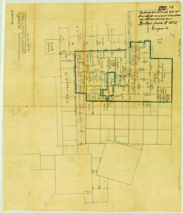 24482, Grayson County Sketch File 14, General Map Collection