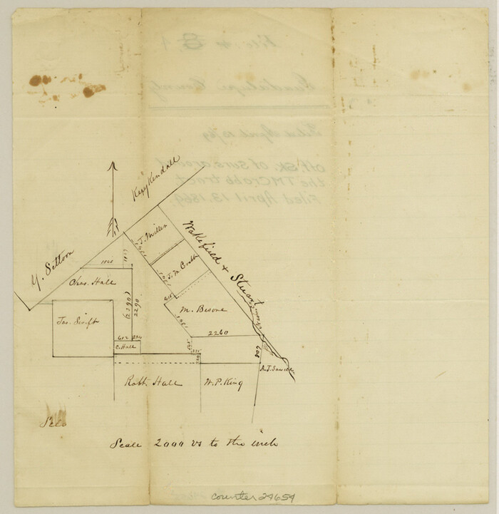 24654, Guadalupe County Sketch File 4, General Map Collection