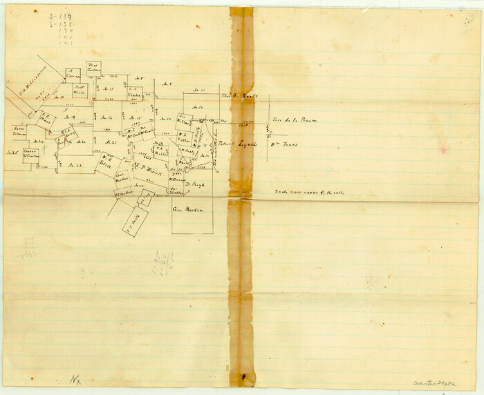 24672, Guadalupe County Sketch File 7c, General Map Collection