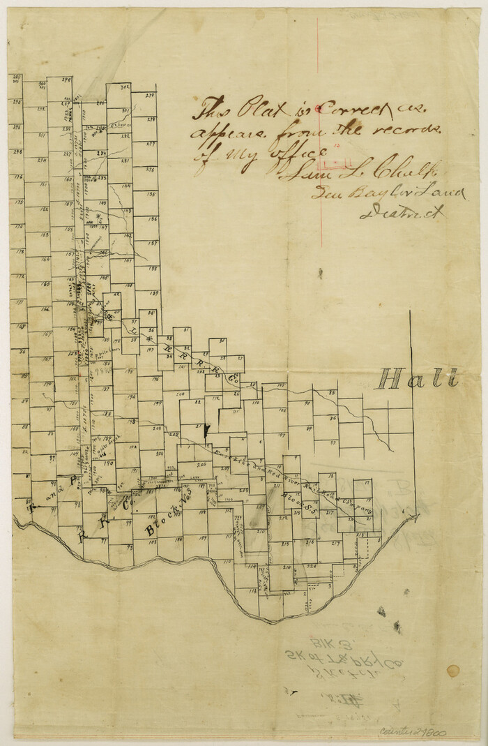 24800, Hall County Sketch File 4, General Map Collection