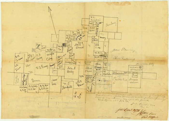 24935, Hamilton County Sketch File 13, General Map Collection