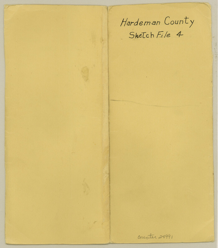 24991, Hardeman County Sketch File 4, General Map Collection