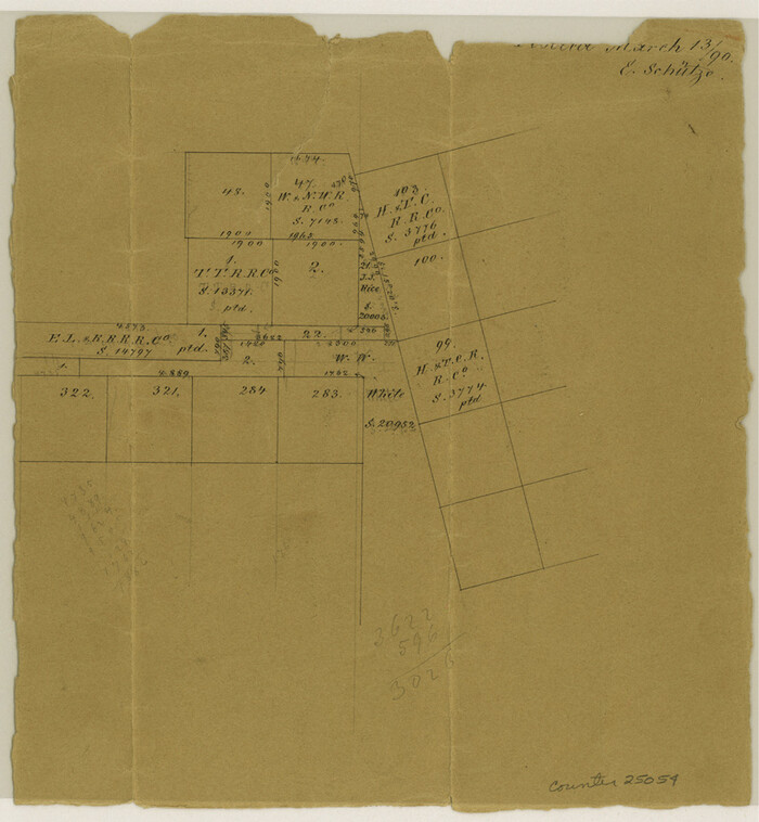 25054, Hardeman County Sketch File Y, General Map Collection