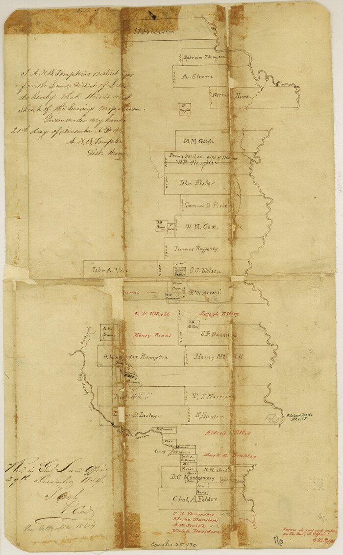 25130, Hardin County Sketch File 17, General Map Collection