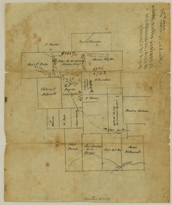 25137, Hardin County Sketch File 20, General Map Collection