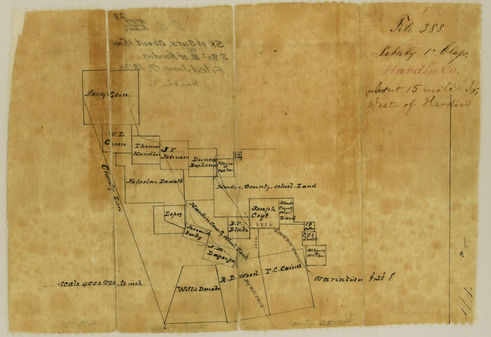 25155, Hardin County Sketch File 29, General Map Collection