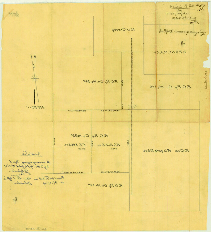 25228, Hardin County Sketch File 57, General Map Collection
