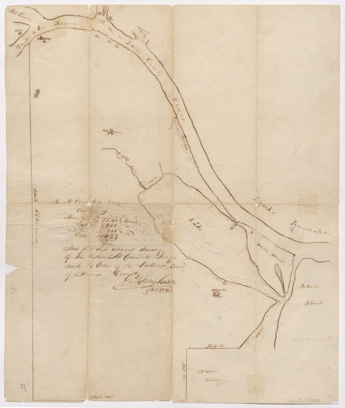 25332, Harris County Sketch File 1, General Map Collection