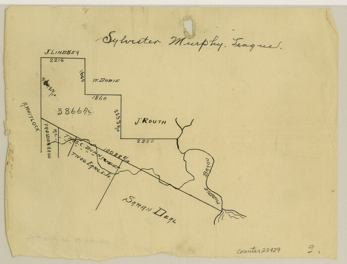 25429, Harris County Sketch File 32, General Map Collection
