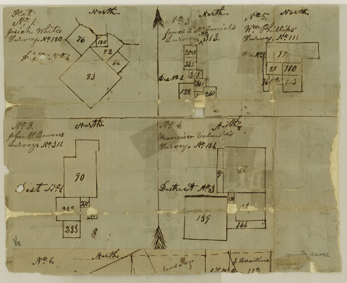 26042, Harrison County Sketch File 5, General Map Collection