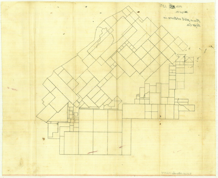 26223, Hays County Sketch File 13a, General Map Collection