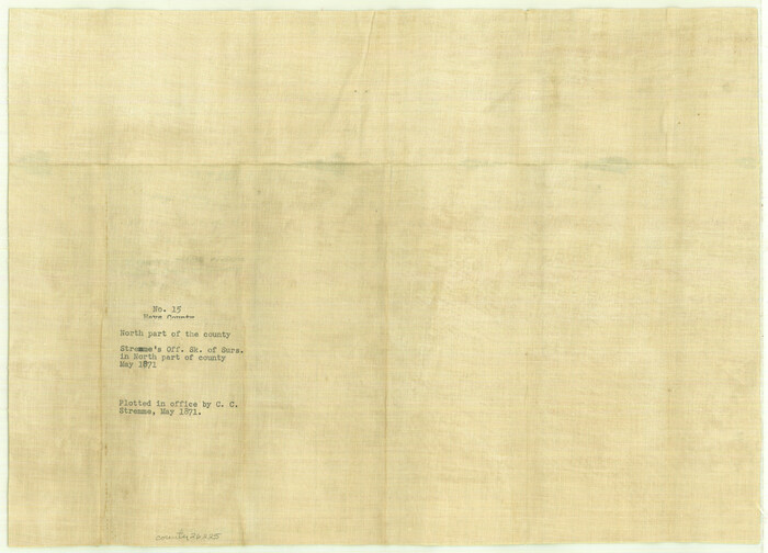 26225, Hays County Sketch File 15, General Map Collection
