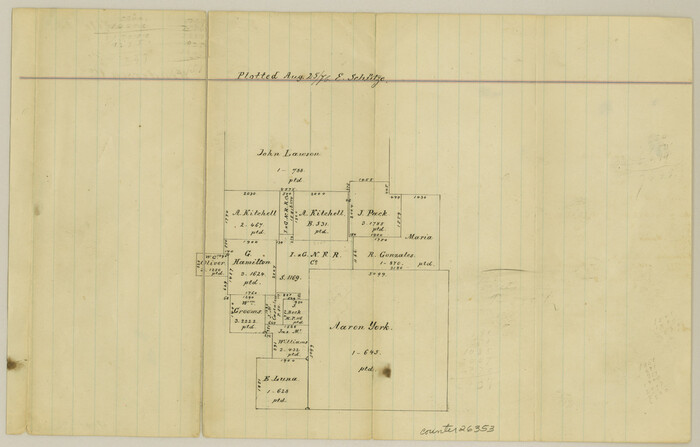 26353, Henderson County Sketch File 13, General Map Collection