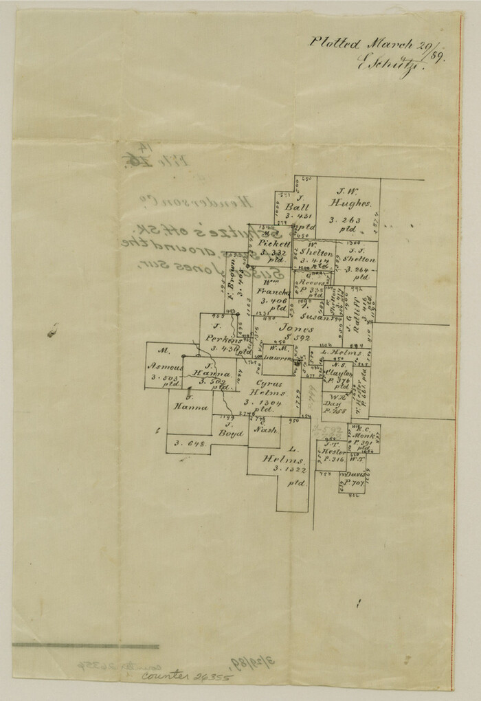 26355, Henderson County Sketch File 14, General Map Collection