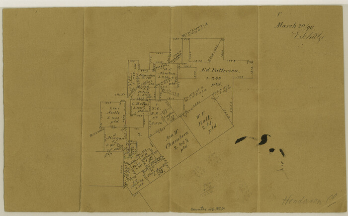 26357, Henderson County Sketch File 15, General Map Collection